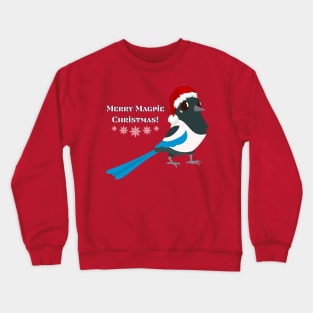 Merry Magpie Christmas Crewneck Sweatshirt